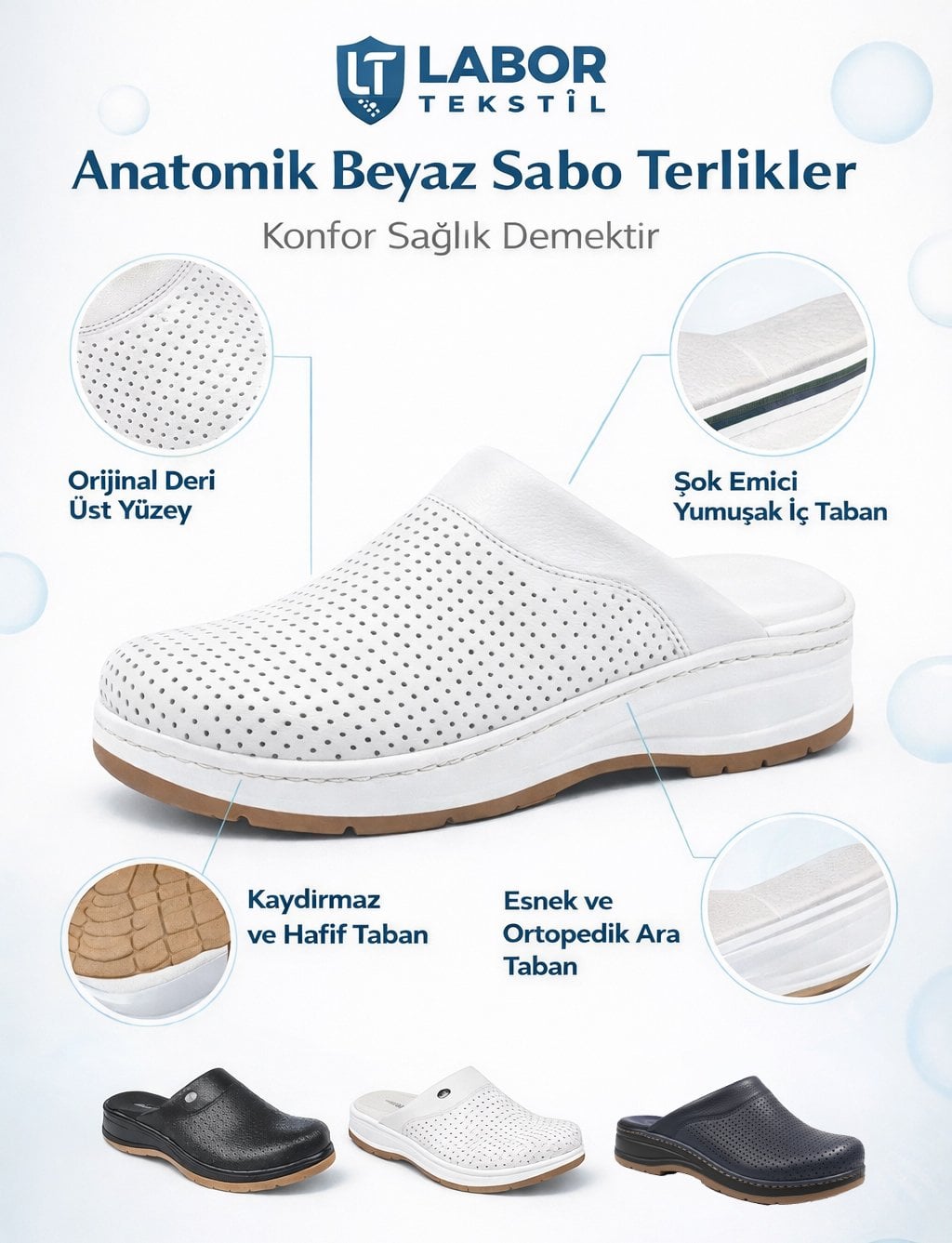 Sabo terlik kaymaya karşı dirençli