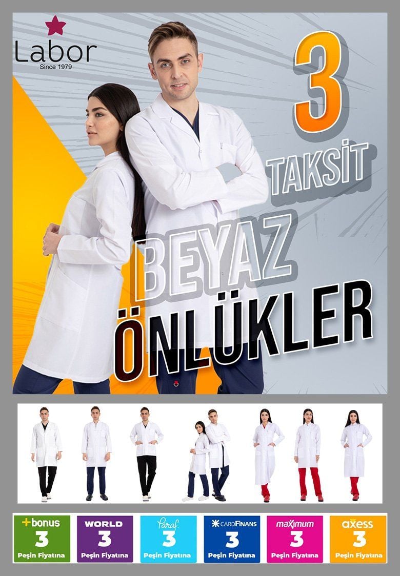 Erkek Doktor Önlüğü
