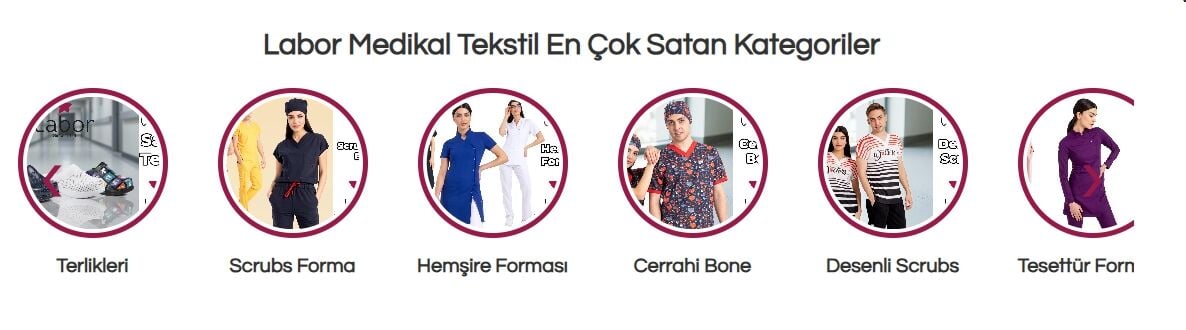 Labor Medikal Tekstil En Çok Satan Kategoriler