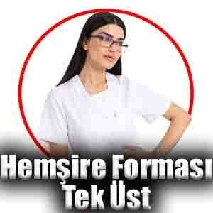 Hemşire forması tek üst