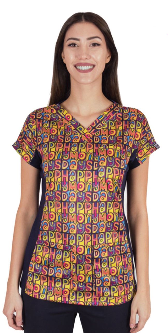 Desenli Tek Üst Rg-05-102