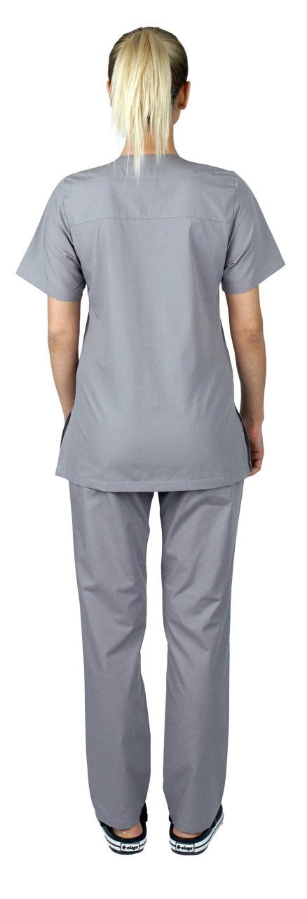 Cerrahi Forma Kadın Gri Terikoton