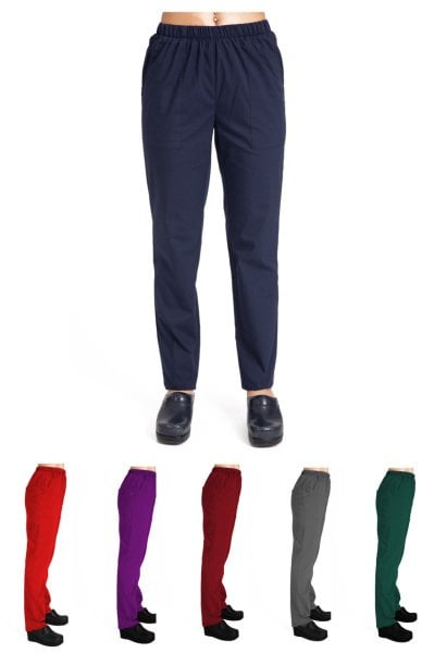 Bayan Pantolon Alpaka Komple Lastikli Boru Paça