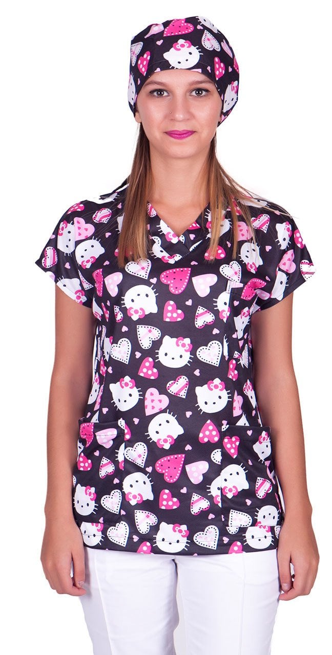 Desenli Tek Üst Bayan Model 16