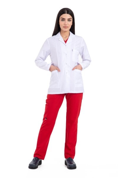 Bayan Beyaz Doktor Önlük Bc-01