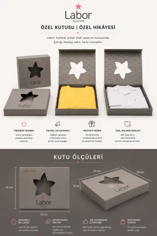 Sağlık Personeline Özel Hediye Kutusu — Premium Yıldız Tasarım | Labor