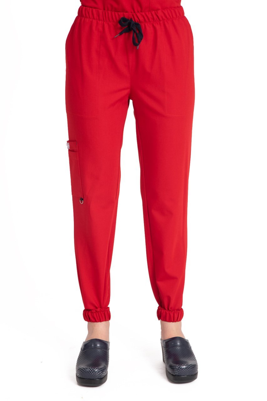 Kadın Dr. Jogger Scrubs Pantolon | Esnek Likralı Terikoton Tek Alt | LABOR