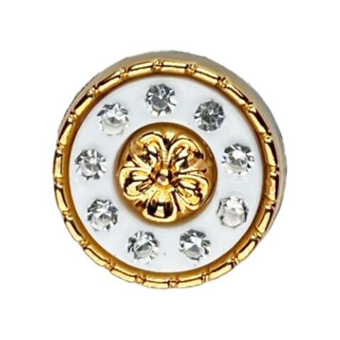 Clogs Terlik Süs Aksesuar Yuvarlak Taşlı