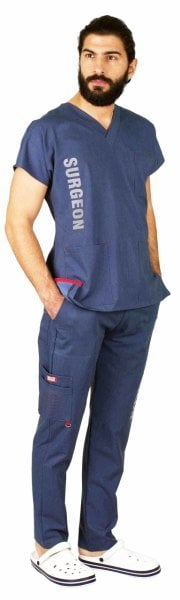 Özel Tasarım Cerrahi Forma Surgeon baskılı