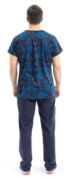 Labor Kamuflaj Desenli Cerrahi Forma | Tek Üst | Dry Touch Kumaş -23