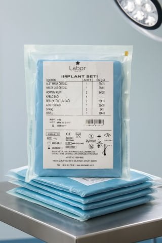 Cerrahi İmplant Seti Steril Diş