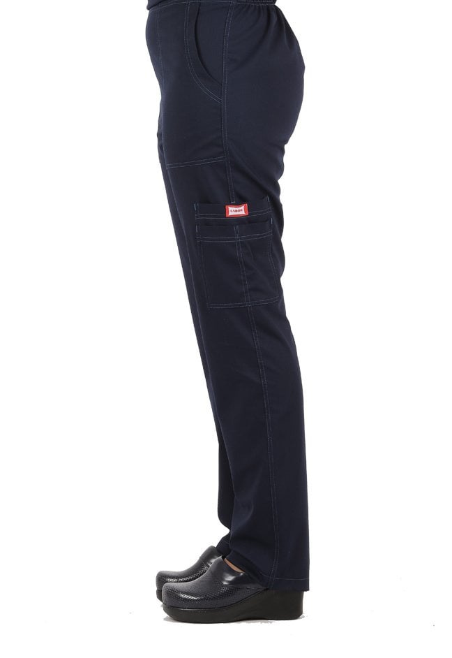 Dr Likralı Yeni Model Cepli Lacivert Renk Cerrahi Takım