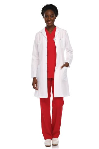 Beyaz Önlük Kadın Likralı Model BP-01