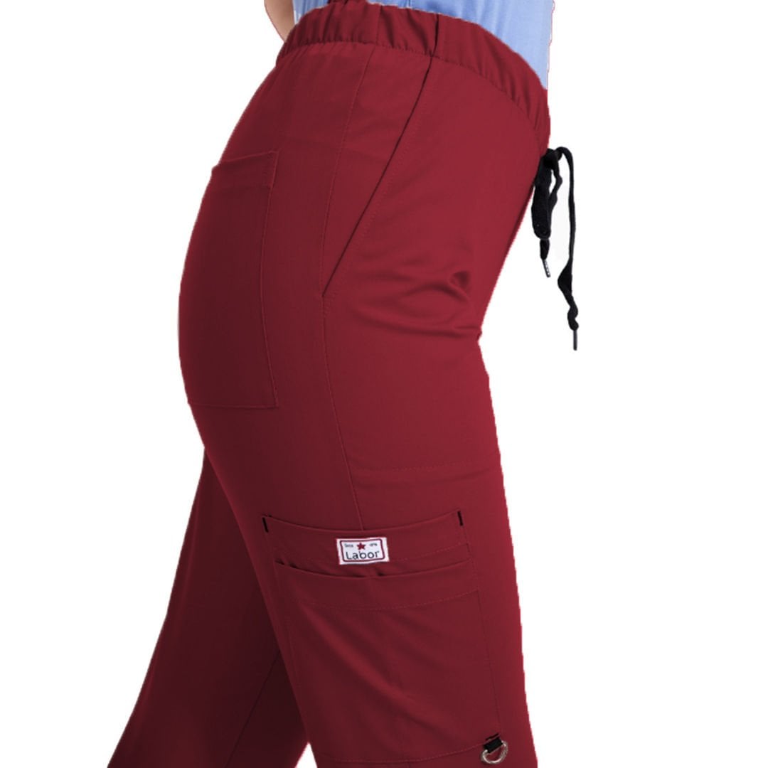 Özel tasarım cerrahi forma kanguru model kadın takım 46/XXL - Bordo