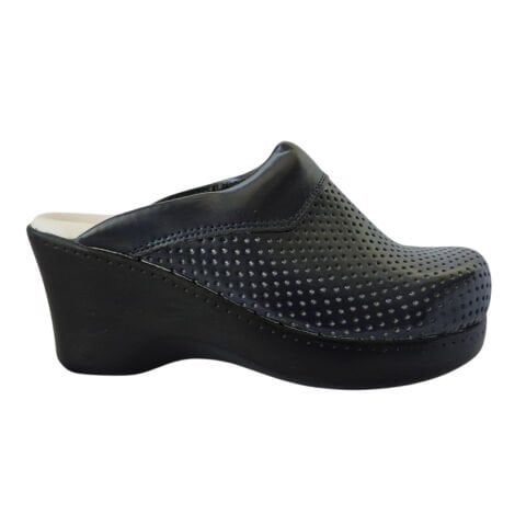 Dolgu Topuklu Kadın Lacivert Sabo Terlik - 202 Serisi - 36 Numara - B Kalite