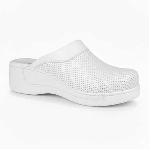 Sabo Terlik Kadın 209 Model Beyaz - 40 Numara 1 çift - Seri Sonu (B-Kalite )