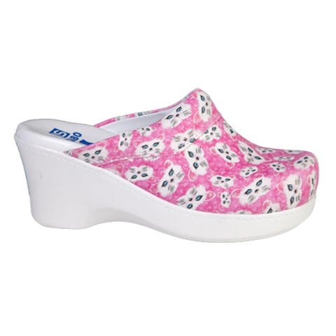 Sabo Terlik Kadın 202 Model Kedi Desen - 40 Numara 1 çift - Seri Sonu (B-Kalite )